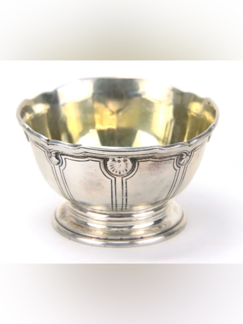 Vintage Tiffany & Co. Makers Sterling Silver Small Bowl Salt Cellar